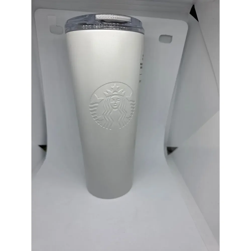 Starbucks Pearl White Tumbler